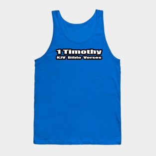 1 Timothy KJV Bible Verses Tank Top